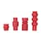 Hello Honey® 3" Red Unscented Totem Pillar Candle